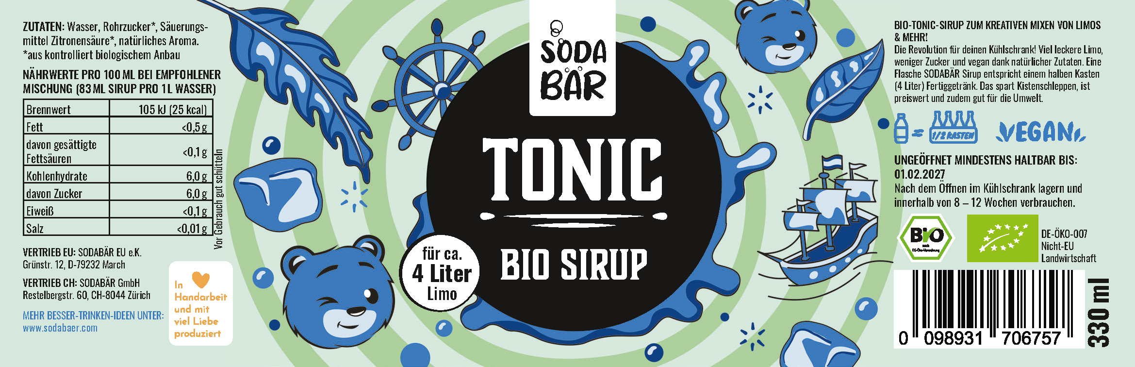 BIO Tonic Sirup