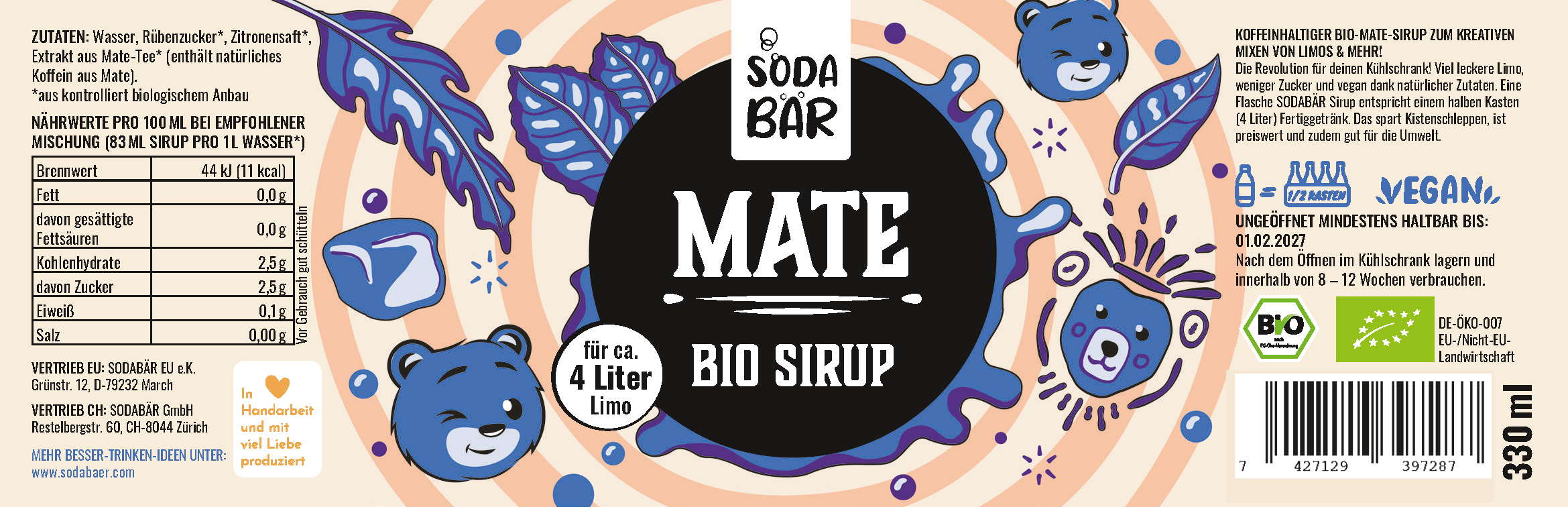BIO Mate Sirup - 3er Set