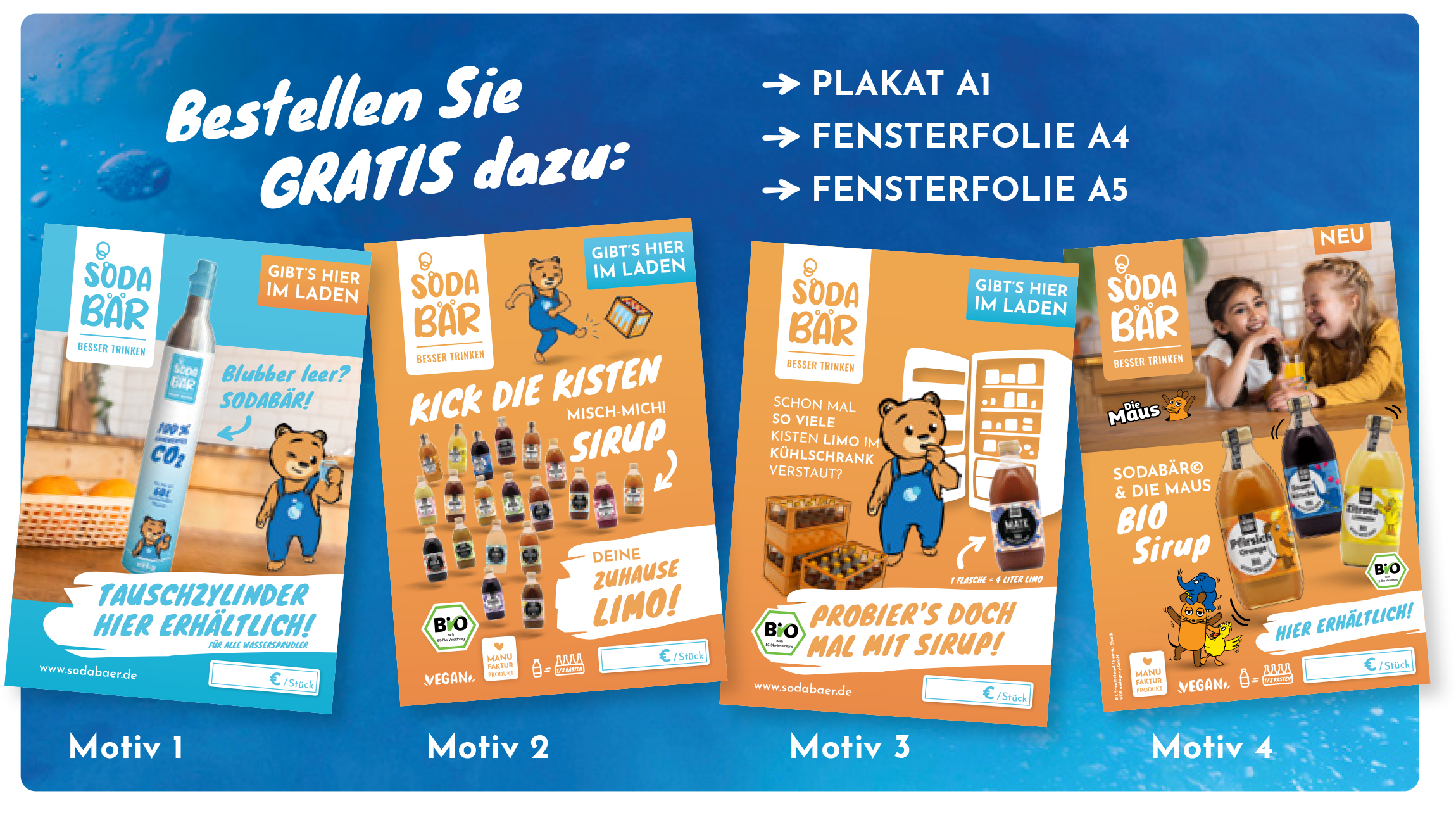 POS Plakate/Aufkleber