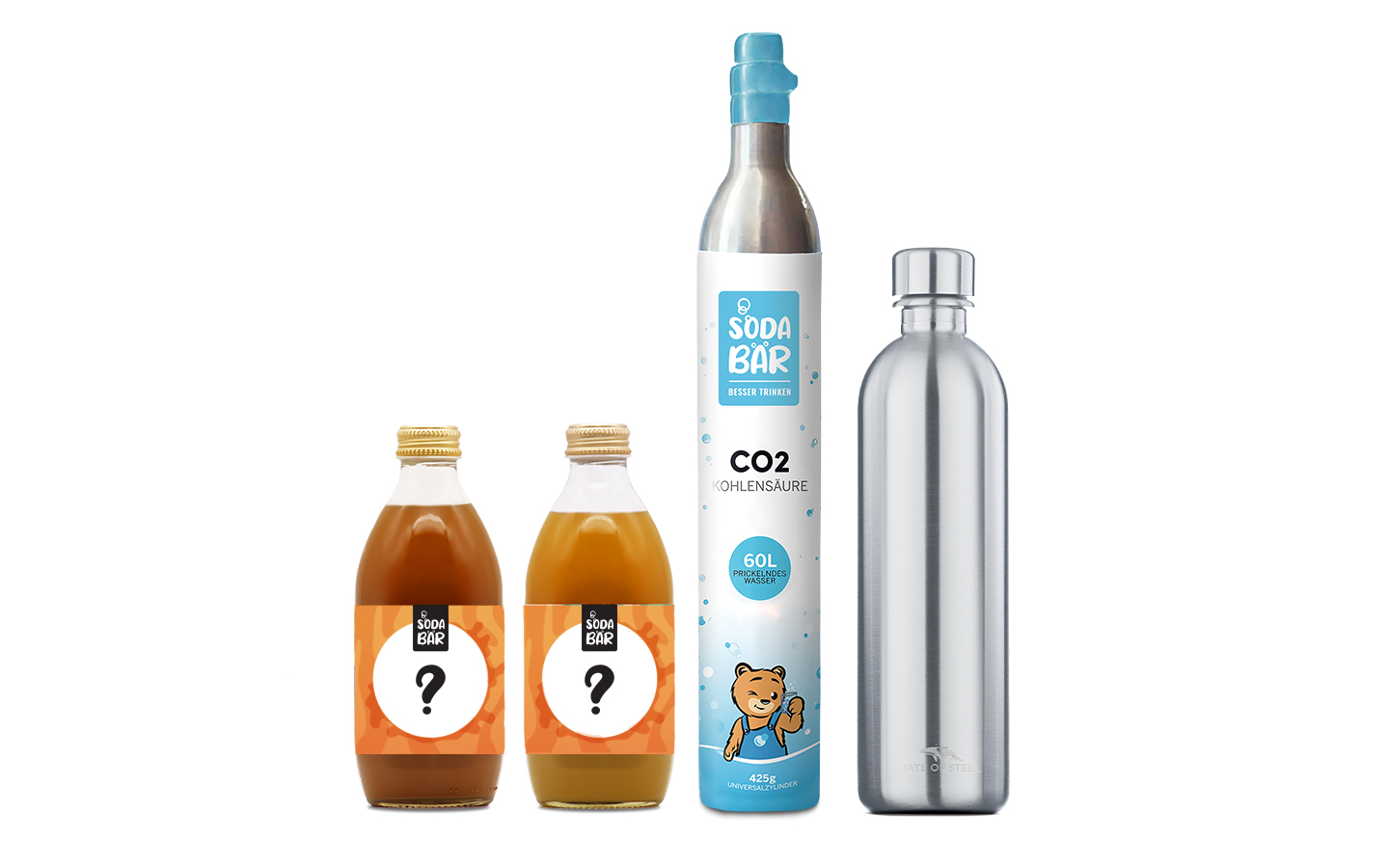 Geschenkset Zylinder/MATE Moby Dick/Sirup