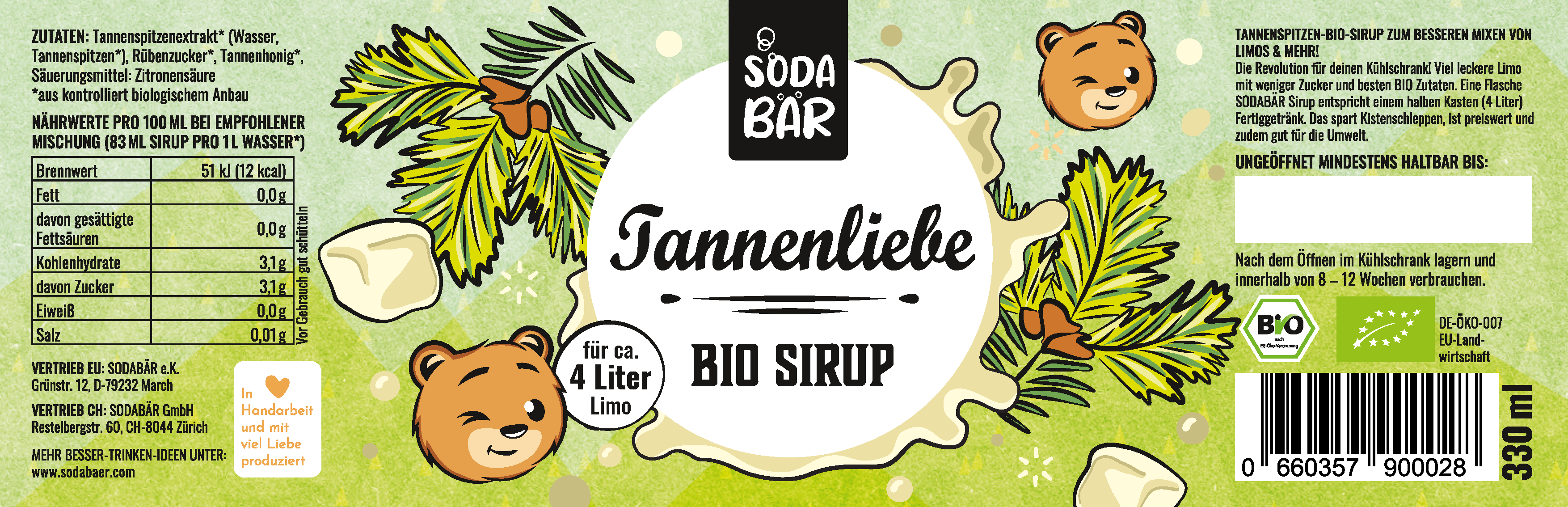 BIO Tannenliebe Sirup