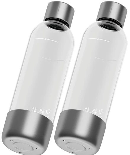 Mitte-Flasche aus PET 2er-Pack - kurzes MHD