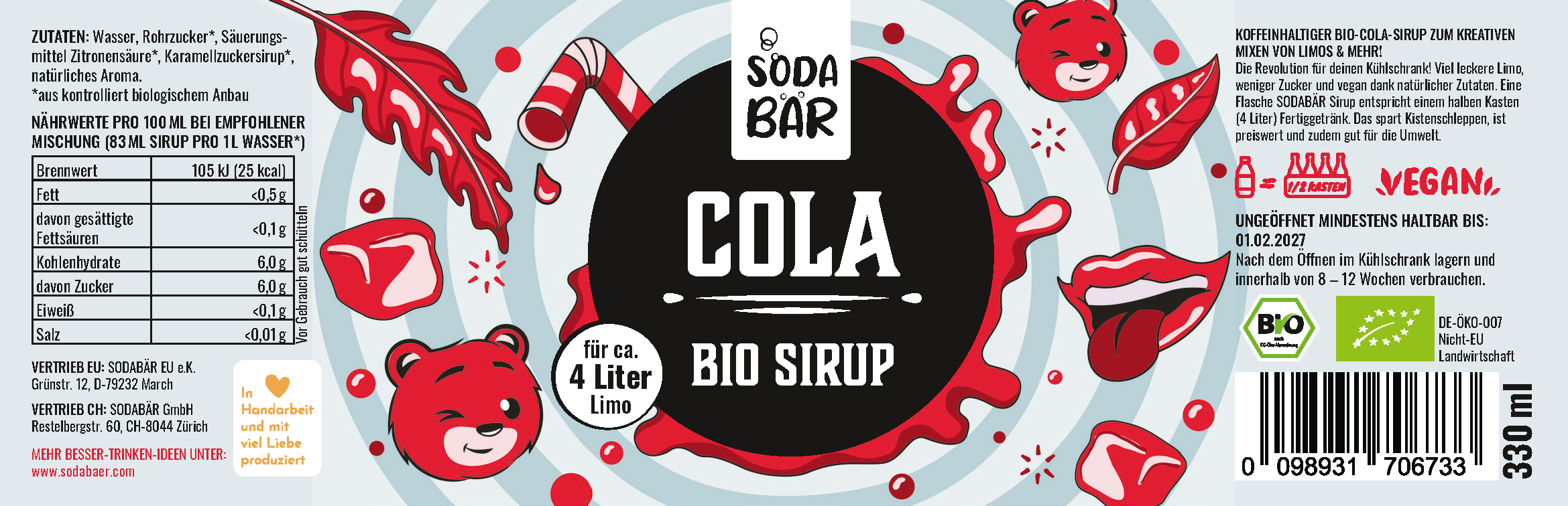 BIO Cola Sirup