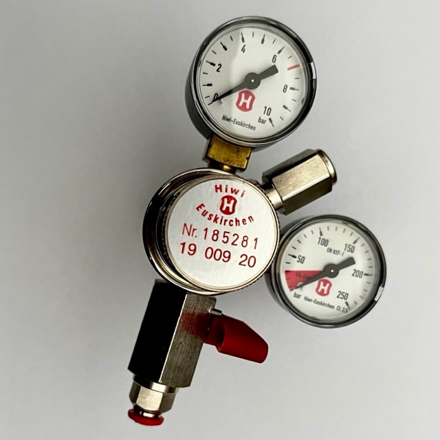 CO2 Druckminderer passend für Quooker Cube* auf Standard CO2 Flaschen