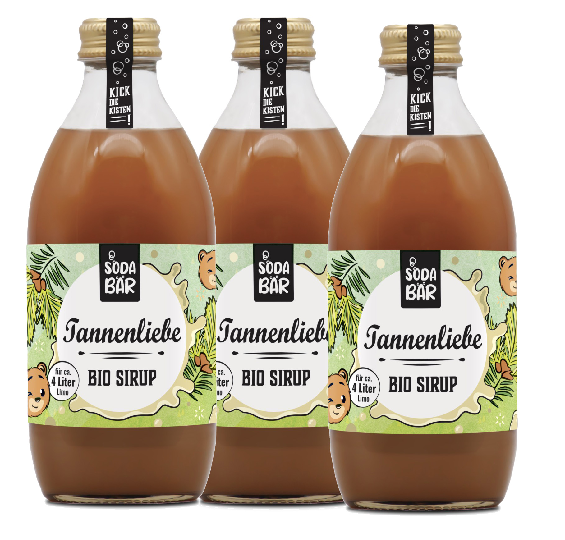 BIO Tannenliebe Sirup - 3er Set