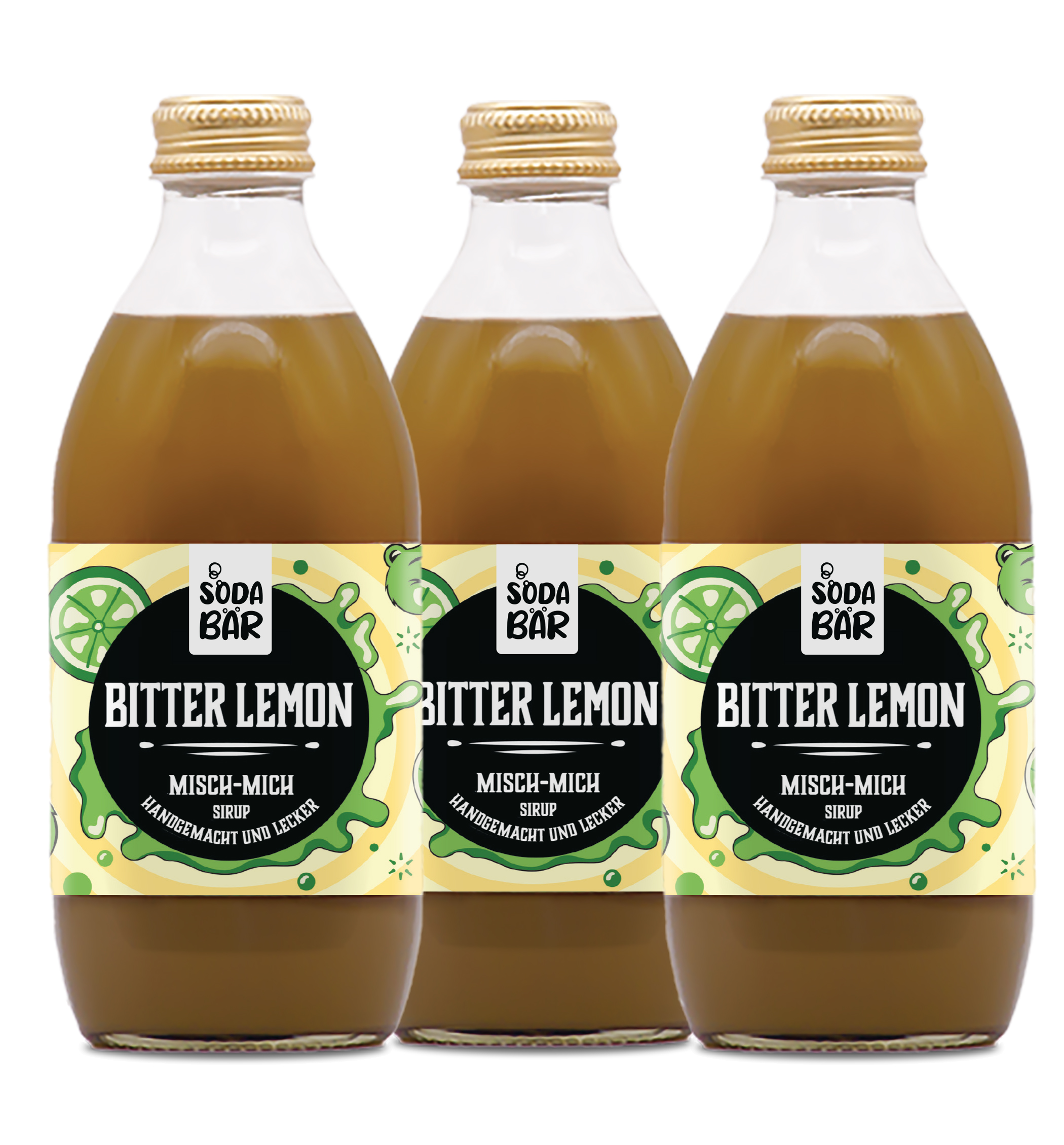 BIO Bitter Lemon Sirup 3er Set