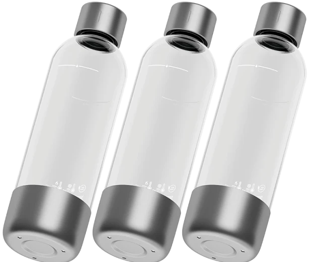 Mitte-Flasche aus PET 3er-Pack - kurzes MHD